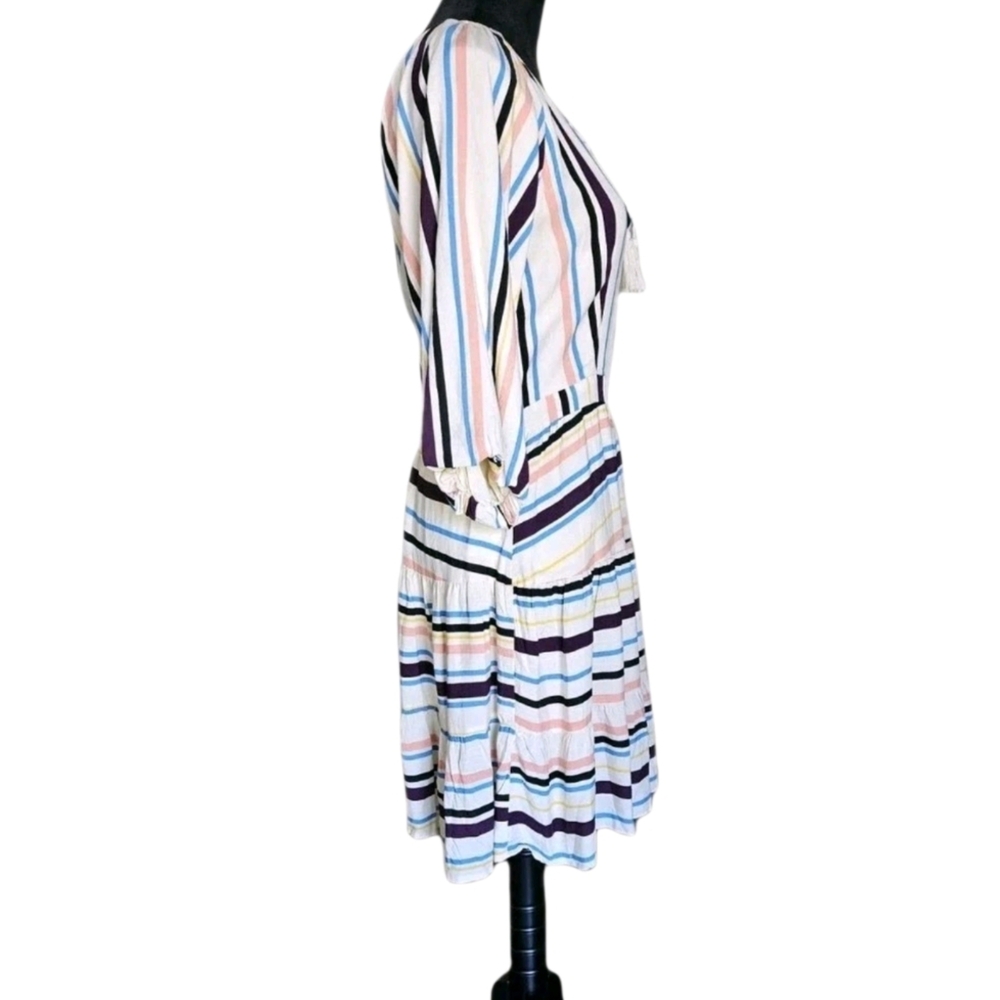 Lost and Wander Striped dress-Size Medium - Picture 5 of 16